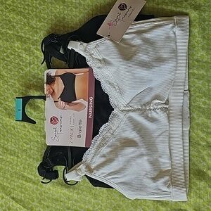 NWT S nursing bralettes